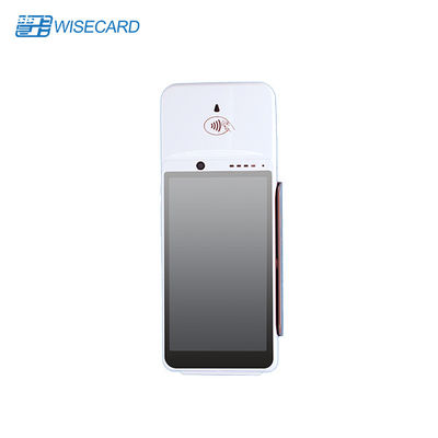 GPRS 3G 4G SIM Card Biometric POS Terminal With Barcode Scanner