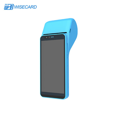 তাপীয় প্রিন্টার বারকোড স্ক্যানার সহ 5000mAh যোগাযোগহীন POS টার্মিনাল