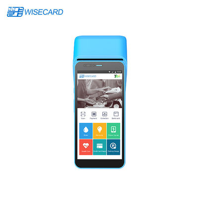 বারকোড স্ক্যানার সহ STQC EMV স্মার্ট পেমেন্ট অ্যান্ড্রয়েড POS টার্মিনাল