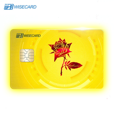 ইভেন্ট এবং অ্যাক্সেসের জন্য 360 এজ লাইটিং সহ এলইডি গ্লো স্মার্ট কার্ড