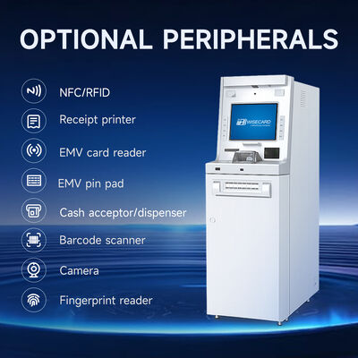 Wisecard WCT-D10 Multifunctional Intelligent ATM Machine All-in-One Withdrawal Transfer Bill Payment Service