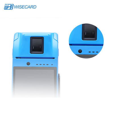 NFC বারকোড স্ক্যানার সহ Wisecard MTK MT8735 POS পেমেন্ট টার্মিনাল LTE TDD