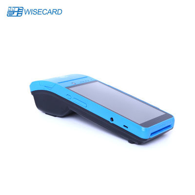 7.4V 5800mAh হ্যান্ডহেল্ড পস মেশিন 16GB EMMC PCI 3.0 ব্লুটুথ পস টার্মিনাল