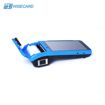 5800mAh 5M পিক্সেল হ্যান্ডহেল্ড টাচ স্ক্রিন POS Wct-S8 PTS 5.1 প্রিন্টার মোবাইল পজ