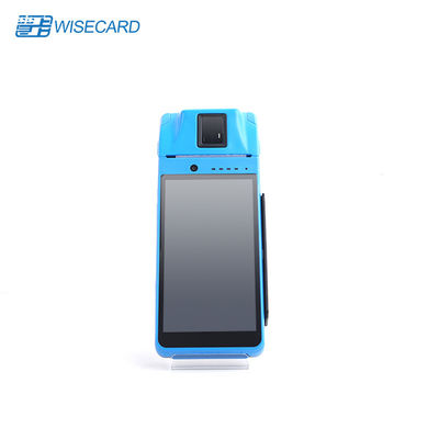 ডুয়াল ক্যামেরা PCI EMV হ্যান্ডহেল্ড POS টার্মিনাল 16GB EMMC GPS GLONASS