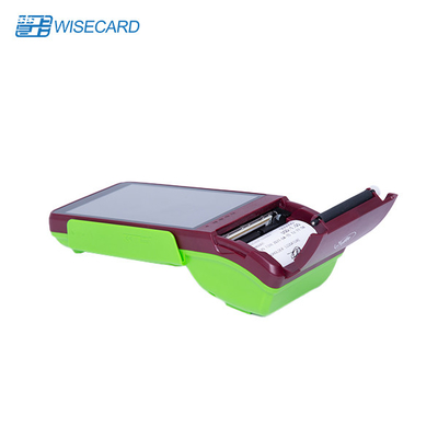 TDS CDMA EVDO হ্যান্ডহেল্ড মোবাইল Android Pos 5800mAh স্মার্ট ক্যাশিয়ার মেশিন