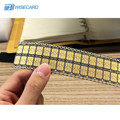 ডুয়াল ইন্টারফেস 6PIN সিলভার / গোল্ড EMV স্ট্যান্ডার্ড পেমেন্ট চিপ 32bit CPU কোর EEPROM মেমরি