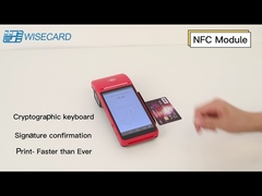 WCT-S8 Nfc 16GB EMMC মোবাইল Pos টার্মিনাল 8M Pixel Wifi MTK MT8735