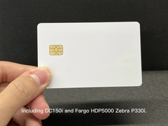 2 ট্র্যাক 8.4 মিমি কালো HICO ম্যাগনেটিক স্ট্রাইপ সহ স্মার্টেলফ জাভা কার্ডগুলি সামঞ্জস্যপূর্ণ J2A040 স্মার্ট চিপ কার্ডগুলি